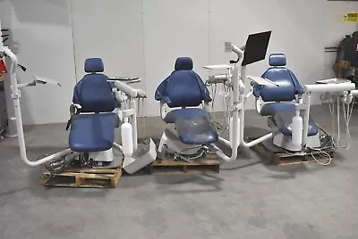 Lot Of 3 Marus DC1700 Dental Ergonomic Exam Chair Operatory Set Up Packages • $6000