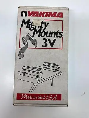 NEW YAKIMA Roof Rack MIGHTY MOUNT 3V Ski #3042 • $16.99