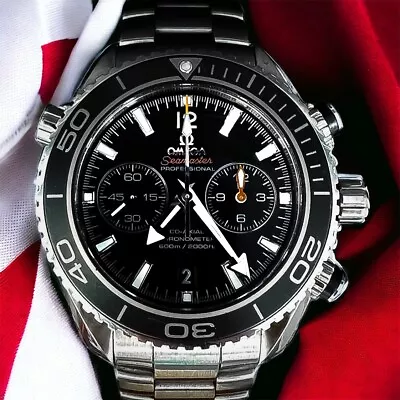 Omega Seamaster Planet Ocean 600 Chronograph 45.5mm Full Set 232.30. 46.51.01.00 • $4997