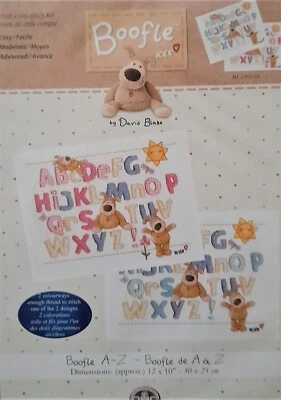 £9.75 • Buy DMC Boofle A - Z Alphabet Counted Cross Stitch Kit  12 X 10  Boy Or Girl