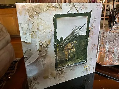 Led Zeppelin “iv” 1971 Vinyl Lp Atlantic Records Sd-19129 Very Good • $19.99