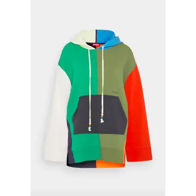 $185 • Buy STAUD Colorblock Hoodie Sweatshirt