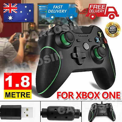 AU NEW Wired Controller Gamepad For Xbox One/Slim Console Dualshock PC Windows • $36.95