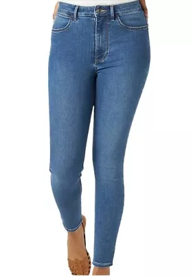 Ladies Wrangler Denim Jeans Super Stretch High Rise Skinny Pants *SECONDS RRP£80 • £20.49