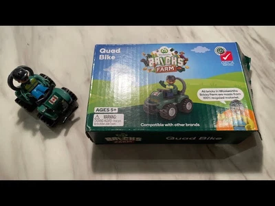 $12.50 • Buy Quad Bike - Woolworths Farm Bricks ~ Brand New And Sealed LAST ONE!!!