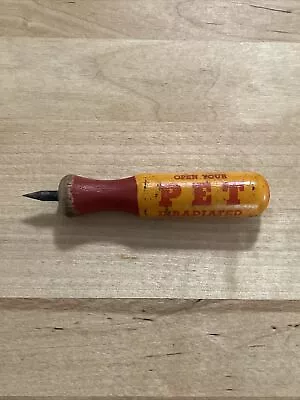 $12.99 • Buy Pet Milk Advertising Wood Ice Pick Can Punch Opener Sunshine Vitamin D Vintage