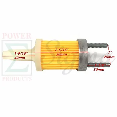 In-Tank Fuel Filter For Titan Industrial TG5500D TG6500D TG7500D Diesel Genset • $8.50