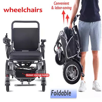 2024 Electric Wheelchair Foldable Long Range Lithium Battery Moving Assisted • $1099.99