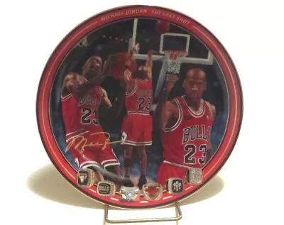 Michael Jordan The Last Shot Collectors Plate With COA • $26.49