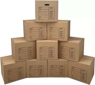 Uboxes 10 Premium Medium Moving Boxes 18x18x16  Cardboard Box • $33.28