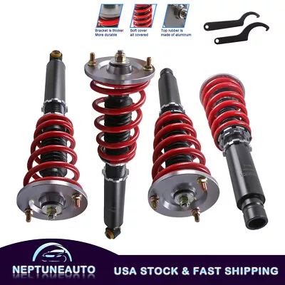 4PCS Coilover Shock Strut For 95-99 Mitsubishi Eclipse ​2ND Gen 94-98 Galant • $519.95