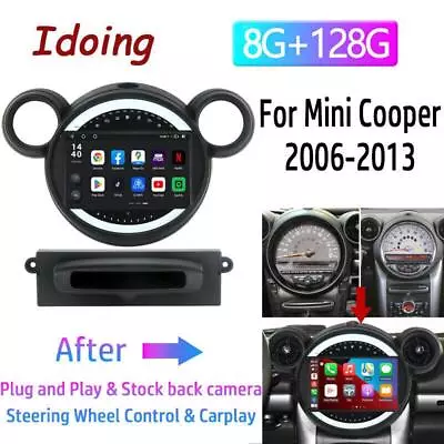 For BMW Mini Cooper R56 R60 2007-13 9  Android GPS Navi Carplay Car Stereo Radio • $489.99