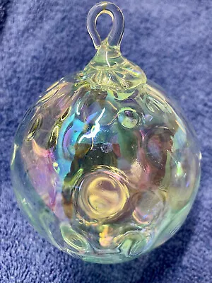 Vintage (Circa 1982) Roger Vines Mount St. Helens Ash Handblown Glass Orbs • $300