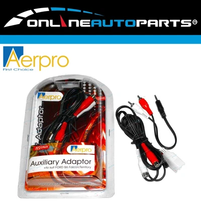 $16.95 • Buy IPod, AUX, IPhone Adaptor Leads For Ford BA BF Falcon Fairmont + SX SY Territory