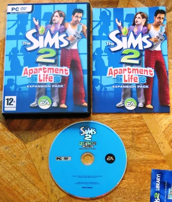 £11.99 • Buy The Sims 2 - Apartment Life - Expansion Pack (PC CD-ROM) - Good Condition.