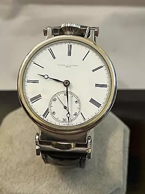 High Grade Vacheron & Constantin   Pocket Movement  ;Marriage Watch 19J • $1900