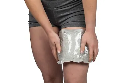 Reusable Gel Ice Pack For Injuries - Pain Relief Hot Cold Compress Packs & Wraps • £7.99