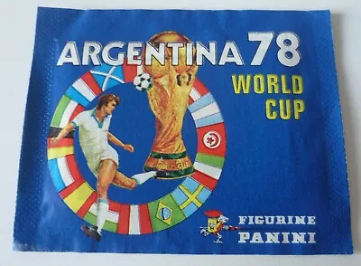 Panini World Cup Argentina 78 1978 Sealed Sticker Packet Original • £125