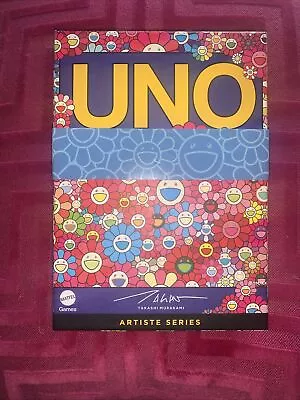Uno Card Game Takashi Murakami Artiste Edition BRAND NEW  And SEALED • £20.99