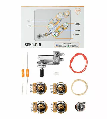 Custom Gibson & Epiphone SG Guitar Wiring Kit By 920D • $104.99