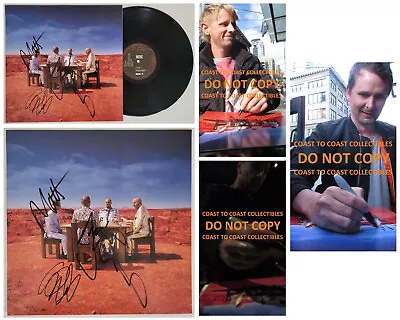 Muse Signed Black Holes And Revalations Album COA Proof BellamyChrisDominic • $949.99