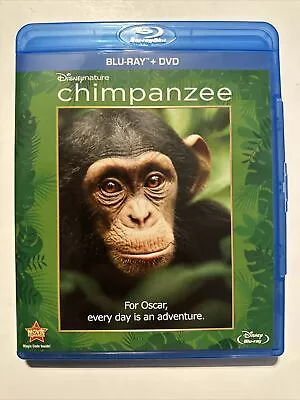 Disneynature: Chimpanzee  (Two-Disc Blu-ray/DVD Combo With Slipcover) • $8.23