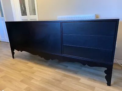 Black Solid IKEA Sideboard/TV Unit  • £100