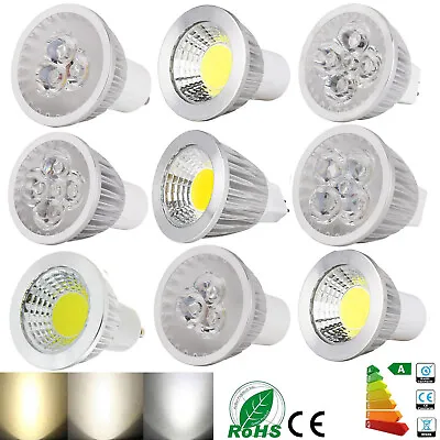 Dimmable LED Spotlight COB/Epistar Bulb GU10 MR16 GU5.3 6W 9W 12W 15W Lamp RK • $4.35