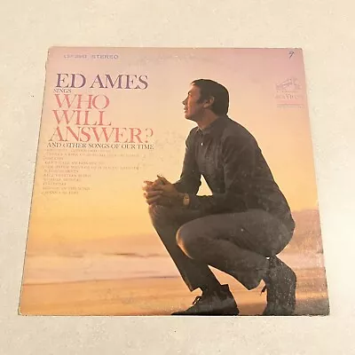 Ed Ames Vinyl Who Will Answer LSP3961 Record Album Vintage RCA VIC • $4.47