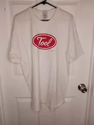 Vintage Tool Of North America Shirt Rare White- Sz Xl  • $45