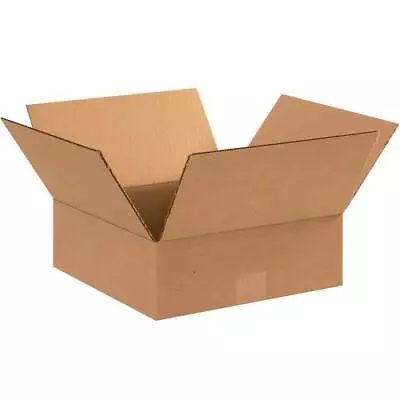 12x12x4  Flat Corrugated Boxes For Packaging Shipping Moving Mailers 25 Boxes • $34.99