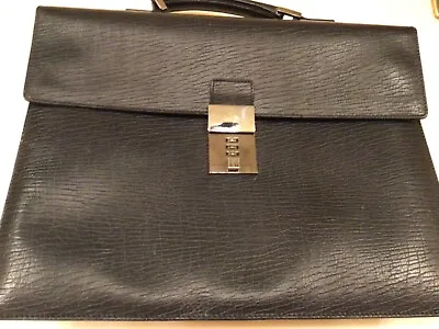 Gucci Leather Combination Lock Briefcase • $675