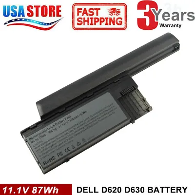 Laptop Battery For Dell Latitude D620 D630 HX345 GD775 310-9080 NT379 JD634 9CEL • $22.99