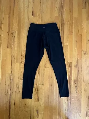 Womens Black Balance Collection By Marika Leggings Yoga Pants Pilates Sz Medium • $16