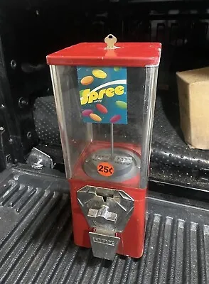 OAK AA Astro Ford Vista Sour Candy Gumball Machine 25 Cent Vend Incl Lock & Key • $75