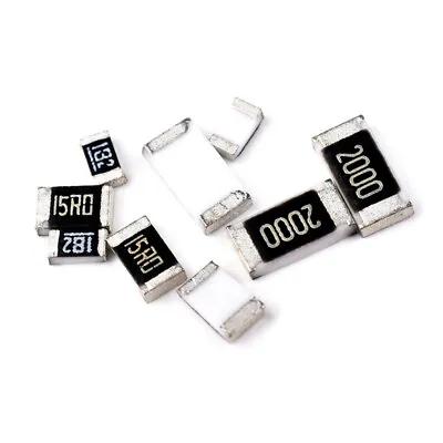 100pcs 1/4W SMD SMT 1206 Chip Resistor ±1% 0.01R - 20M Ohm Range Surface Mount • $2.93