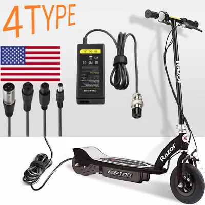 Charger For E-Bike Hoverboard Hovertrax Razor/Swagtron T1/Swagway X1/jetson V6 • $9.99