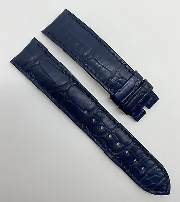 Authentic Vacheron Constantin 19mm X 18mm Blue Alligator Watch Strap 082940 OEM • $275