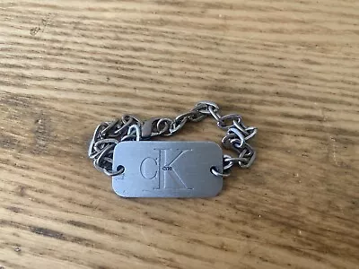 Calvin Klein Silver ID Chain Bracelet • £3