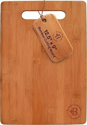 Bamboo Cutting Board Wooden Kitchen Chopping Board 12.5  X 9  • $12.99