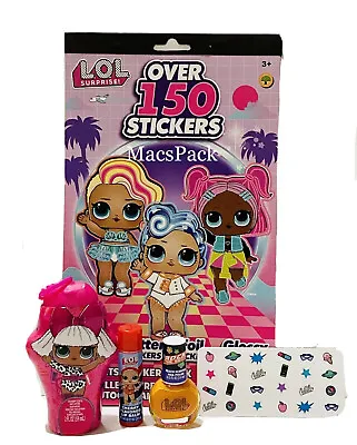 LOL Surprise Dolls Gift Basket Bundle Sanitizer Lip Gloss Nail Polish • $8.88