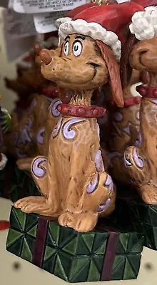 $24 • Buy Max The Grinch's Dog Christmas Figurine Jim Shore Heartwood Creek 4  - New