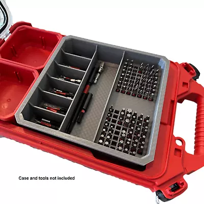 Impact Bit Holder Insert For Milwaukee PACKOUT Low Profile Organizers • $27.99