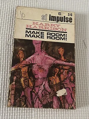 Harry Harrison Make Room Make Room Part 1 SF Impulse Paperback 1966 • £9.99