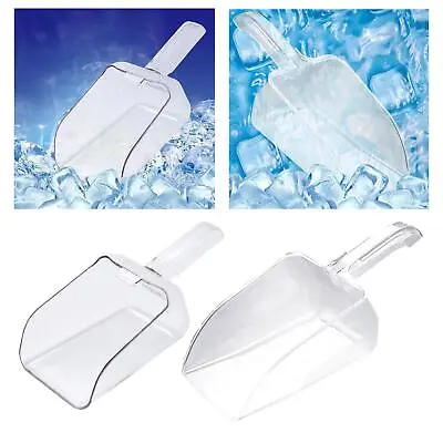 Ice Scoop Pet Laundry Powder Scoop PC Transparent Utility Candy Scoop For Snack • £10.13