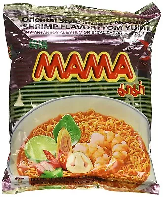 Mama Shrimp Tom Yum Instant Noodles 2.12 Oz X 30 Packs - USA Seller FREE SHIP • $24.99