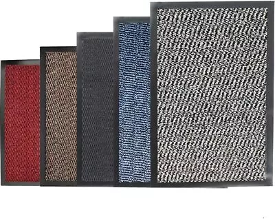 £11.78 • Buy Dirt Trapper Door Mat Nonslip Rubber Back Floor Mat Home Absorbent Washable Rug