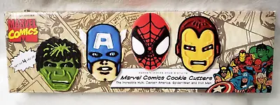 Marvel Avengers Cookie Cutters Hulk Spiderman Iron Man Comic Williams Sonoma NEW • $29.99