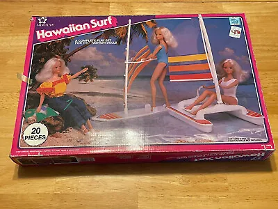 Vintage Meritus Hawaiian Surf Accessories For Barbie 1987 - 11009 New Open Box • $99.99