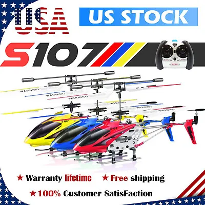 Syma S107G RC Helicopter 3.5CH Mini Metal Remote Control Helicopter For Kid Gift • $22.06